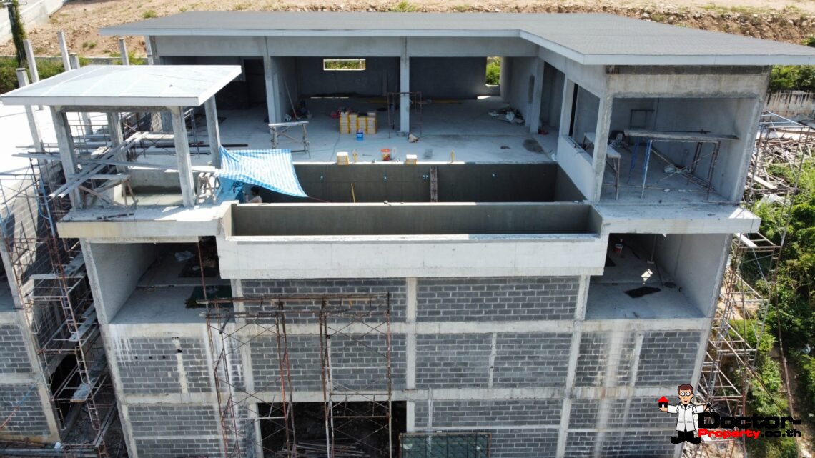 New 4 Bedroom Pool Villa with Sea View – Bo Phut, Koh Samui – For Sale